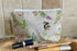 Floral Cosmetics Bag/ Pencil Case.