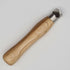 Hand Turned Bottle Opener made from Elm Wood with Stainless Steel Head