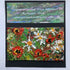 Daisies And Poppies Mini Canvas Oil Painting Fridge Magnet