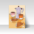Coffee & Pastry Print