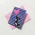 Cat Heart Balloon Card