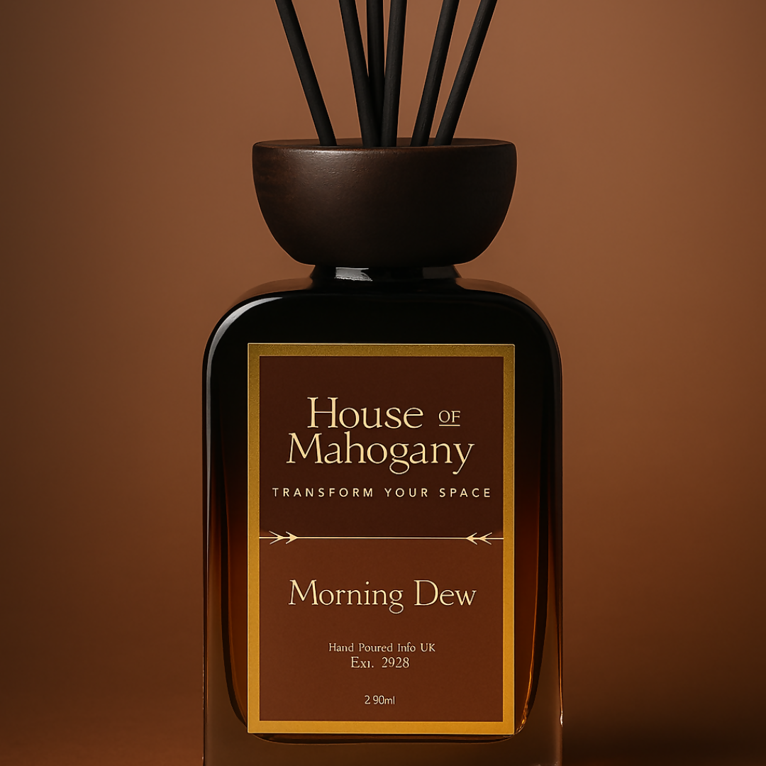 Morning Dew Reed Diffuser & Black Fibre Sticks
