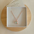 Seaglass Crescent Moon Necklace