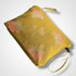 Yellow Lotus Flower Linen Women’s Makeup Bag