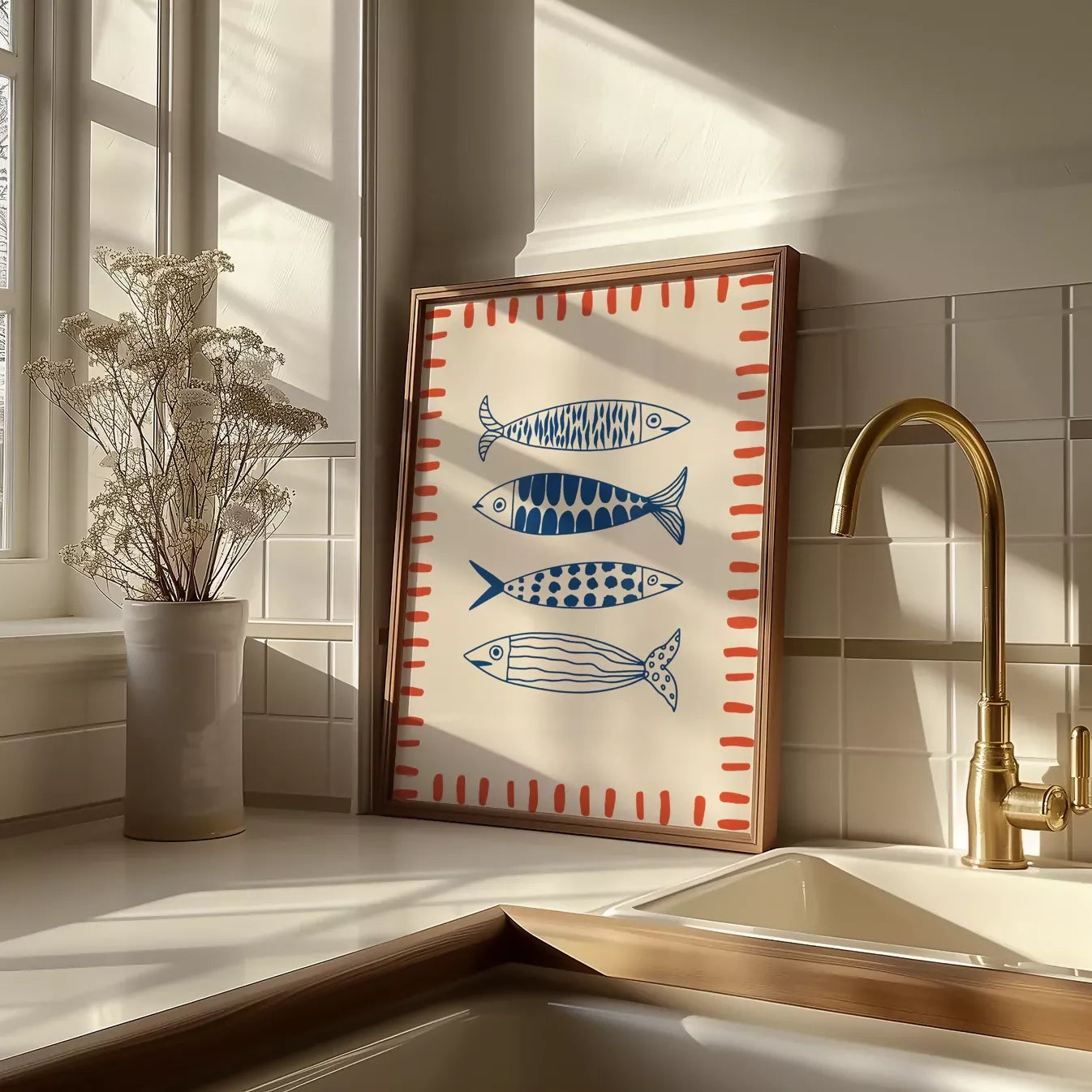 SARDINES WALL ART PRINT