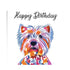 WESTIE DOG GREETINGS CARD