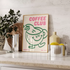 COFFEE CLUB WALL ART PRINT