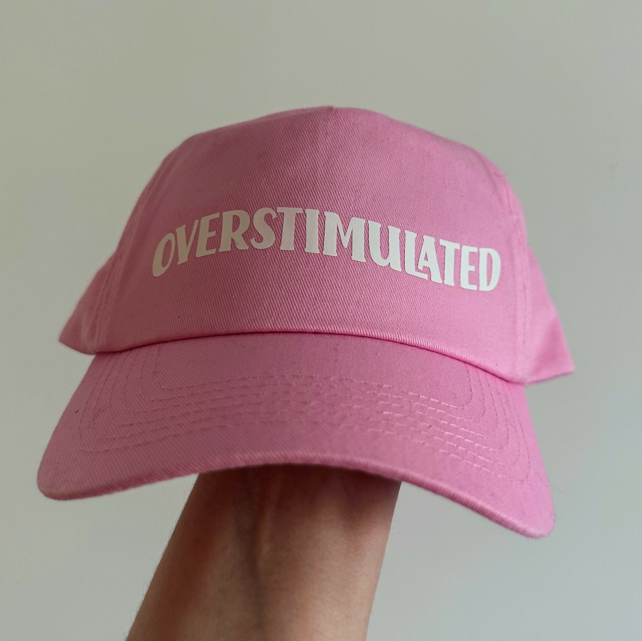 Overstimulated Cotton Baseball Cap