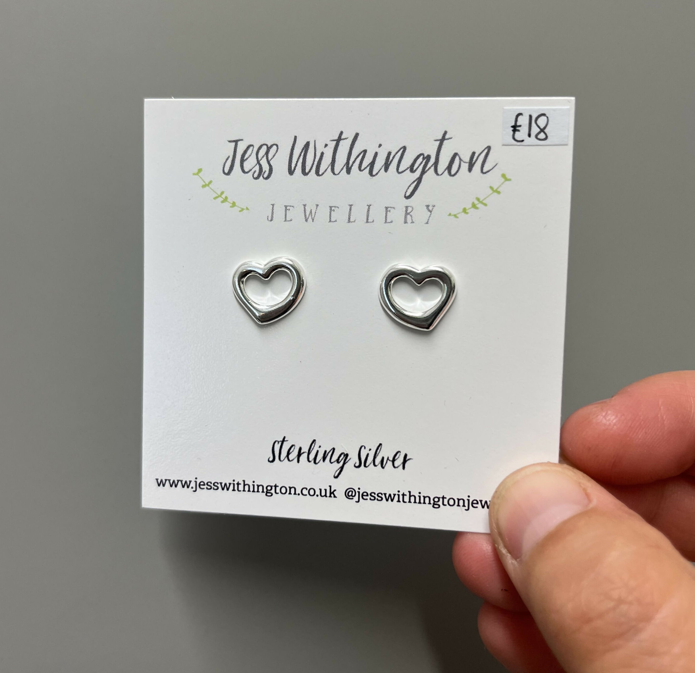 Open Heart Studs