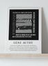 Hull FC Art Print OLD FAITHFUL LYRICS Design in Black