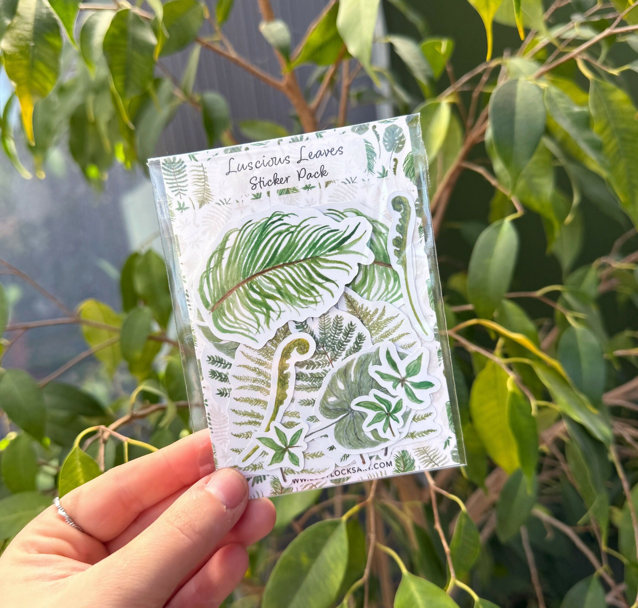 Luscious Leaves - Gloss Sticker Pack