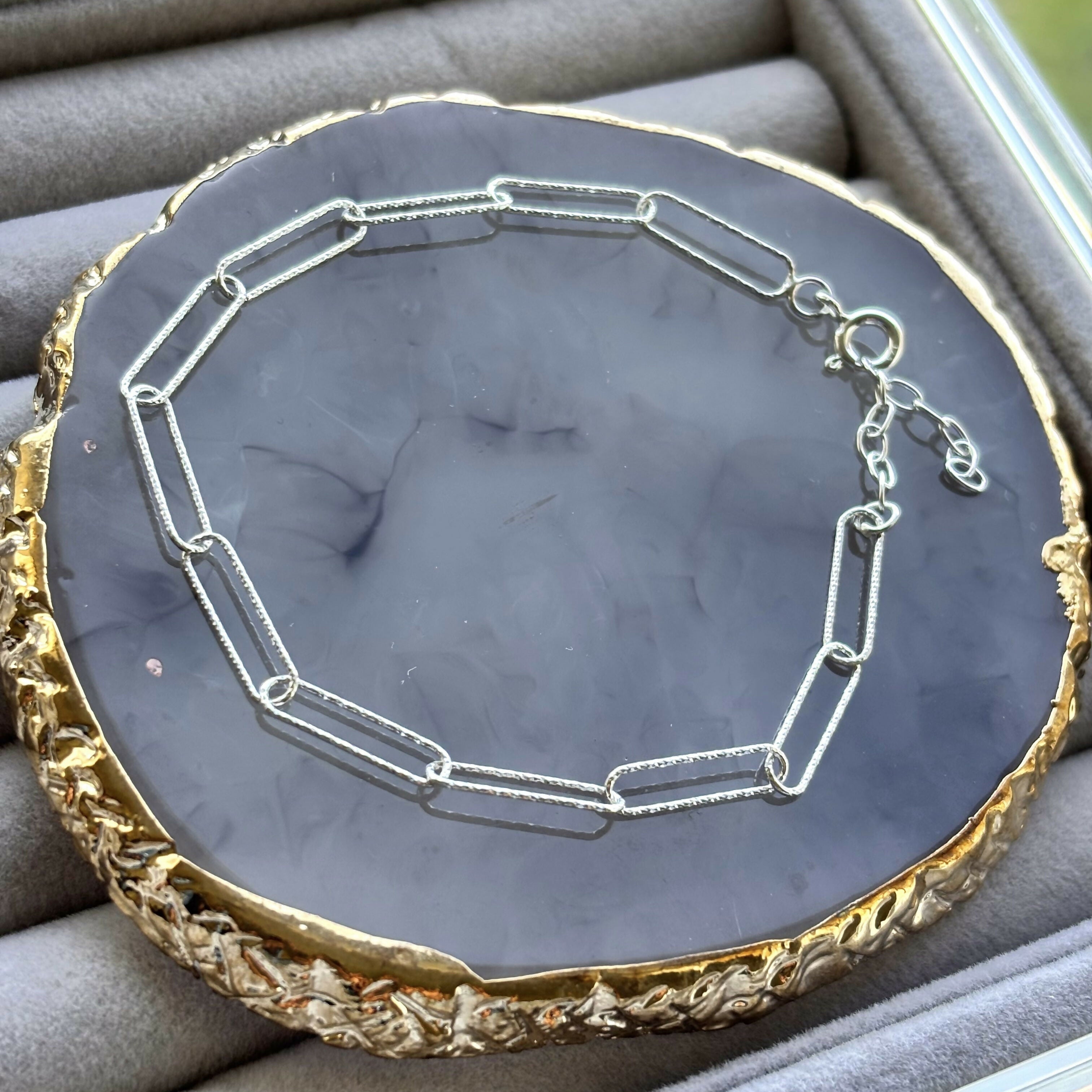 Sterling Silver Luna Links Bracelet