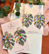 Funky Pattern Collection - Monstera Leaf Polymer Clay Earrings