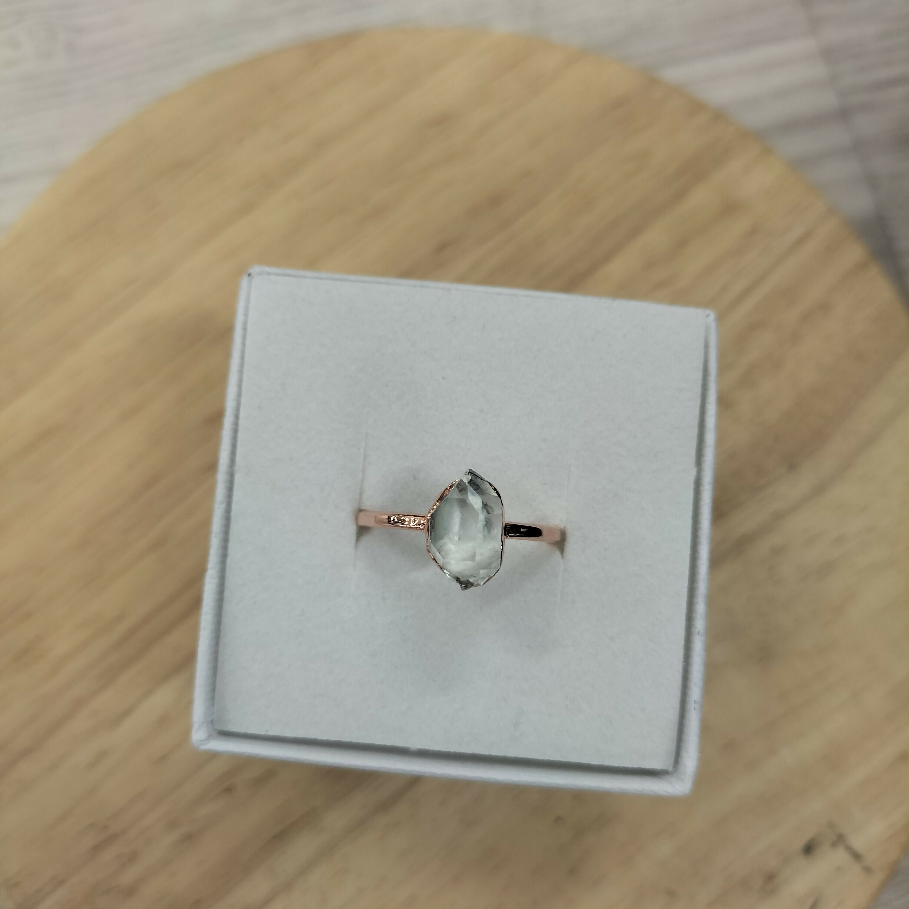 Herkimer Diamond Ring