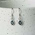 Sterling silver charm drop earrings available- various