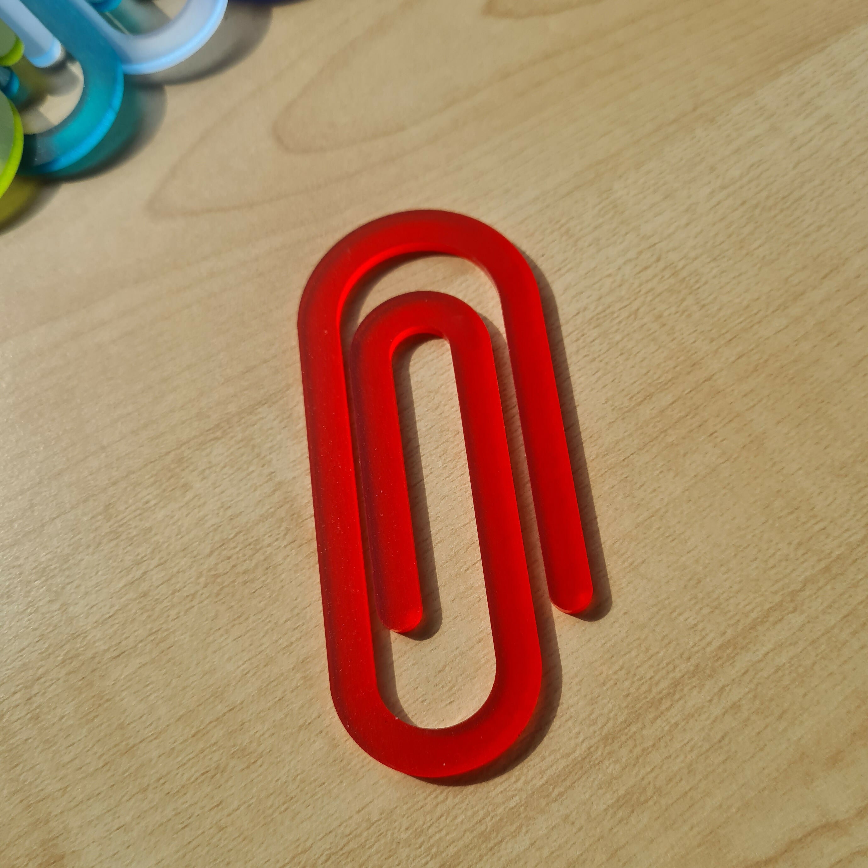 Giant Paperclip - Bookmark