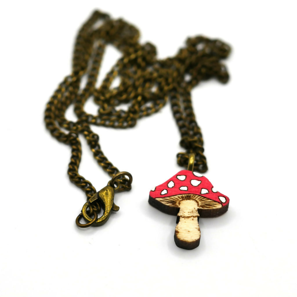 Toadstool Necklace
