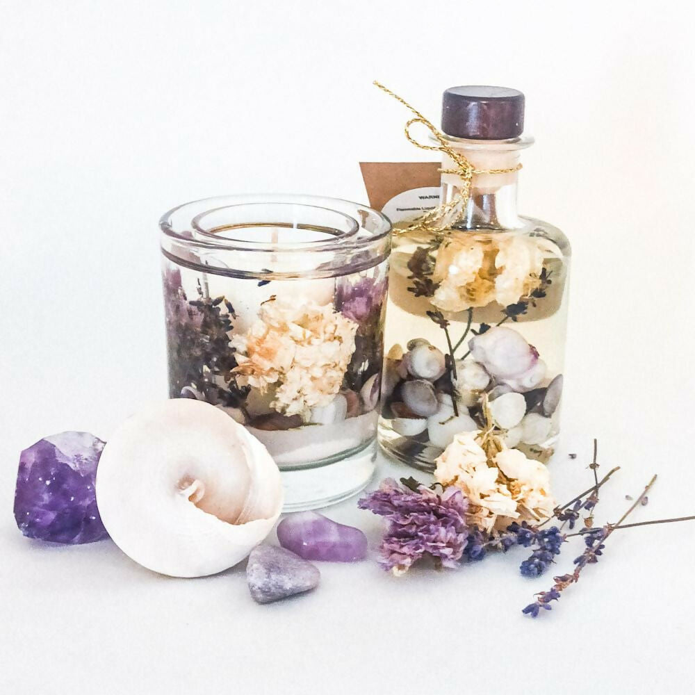 Lavender Botanical Candle