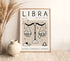 Libra Star Sign Cat Print