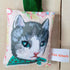 Nathalie Lete Kitten Lavender Bag