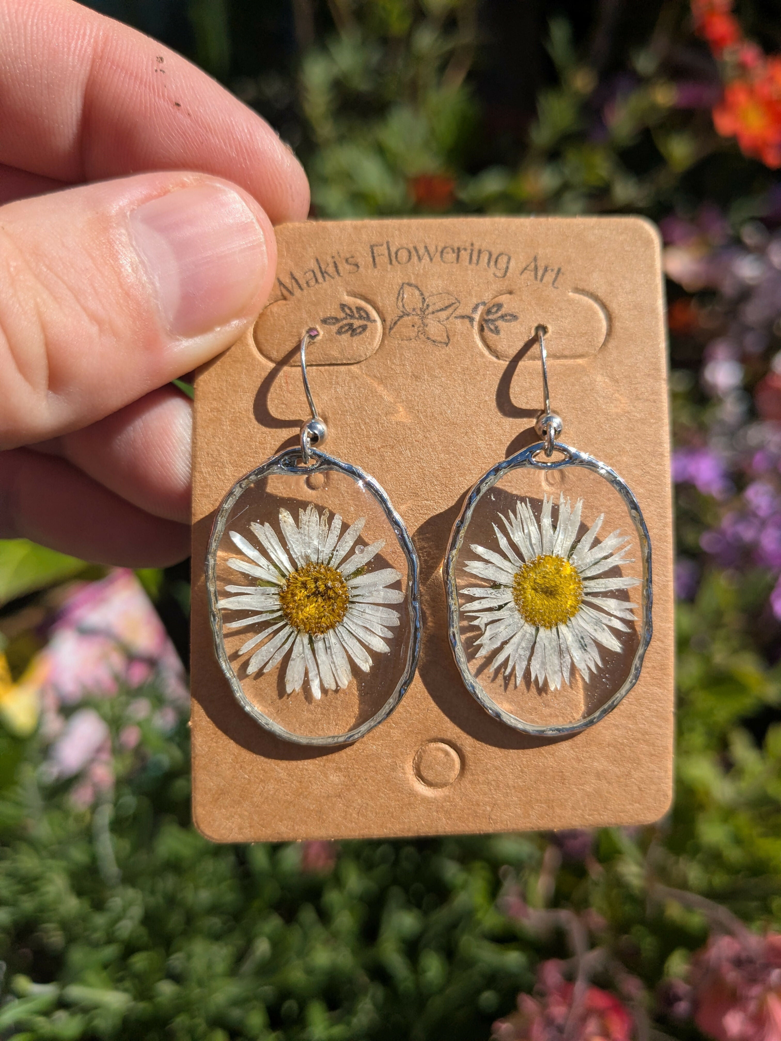 DAISY OVAL STAINLESS STEEL