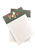 A6 Tear-off Notepad | art led flamingo mushrooms heart tree designs
