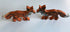 Hand-printed Wooden Fox Ornament