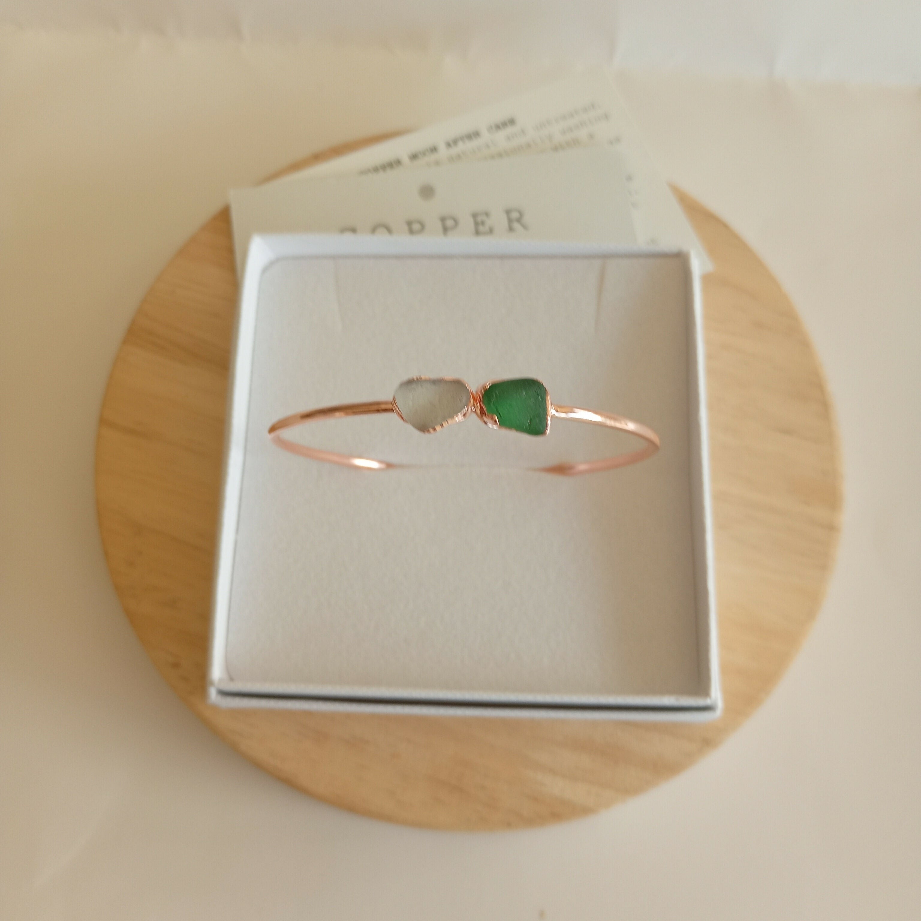 Seaglass Bangle