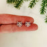 Snow Leopard Stud Earrings