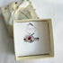 Stainless Steel Real Dried Gypsophila Flower Ring