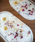 Triket Dish With Petals And Flowers