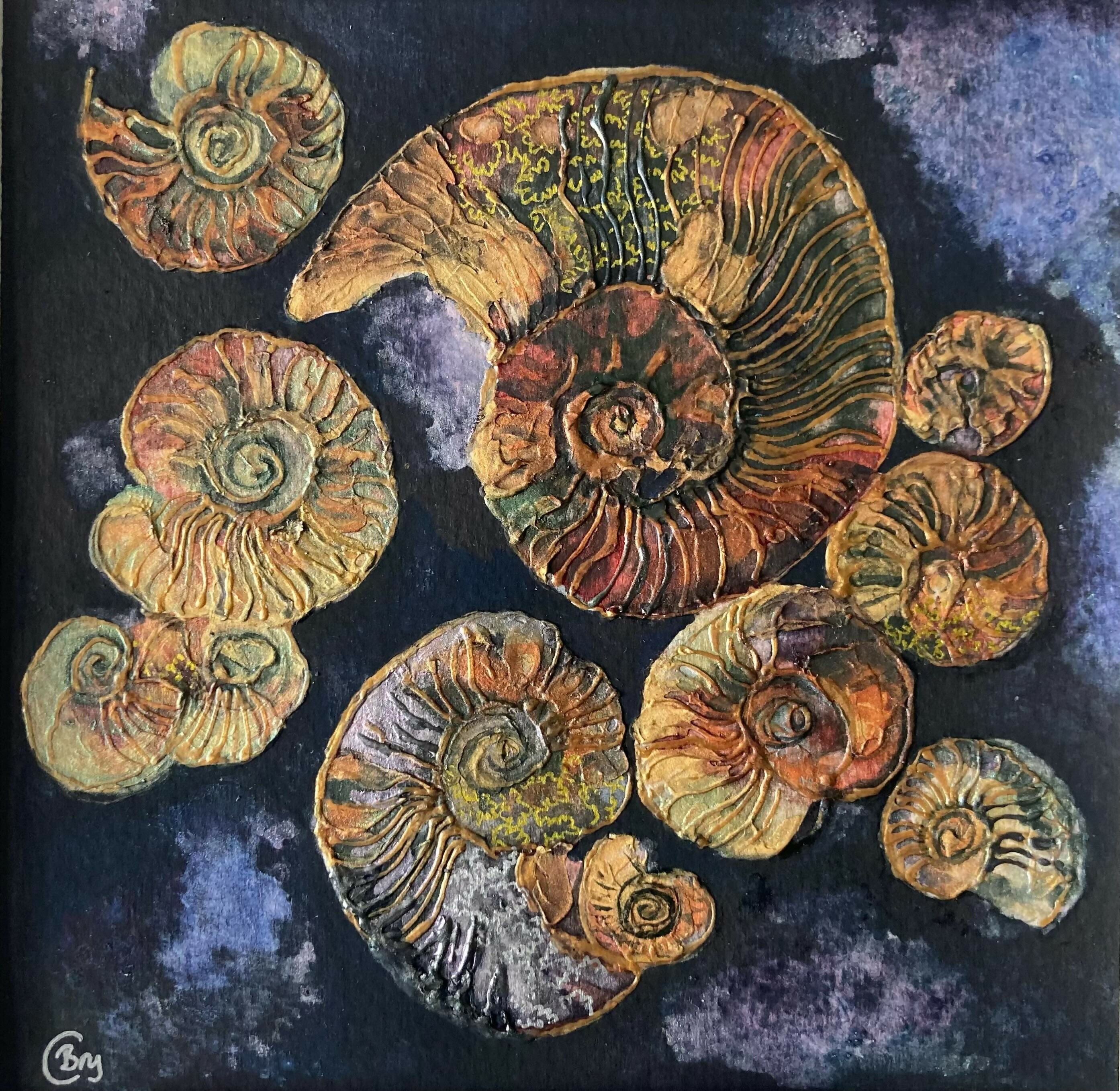 Ammonites - Original painting