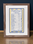 Leeds Utd Art Print RECEIPT Design