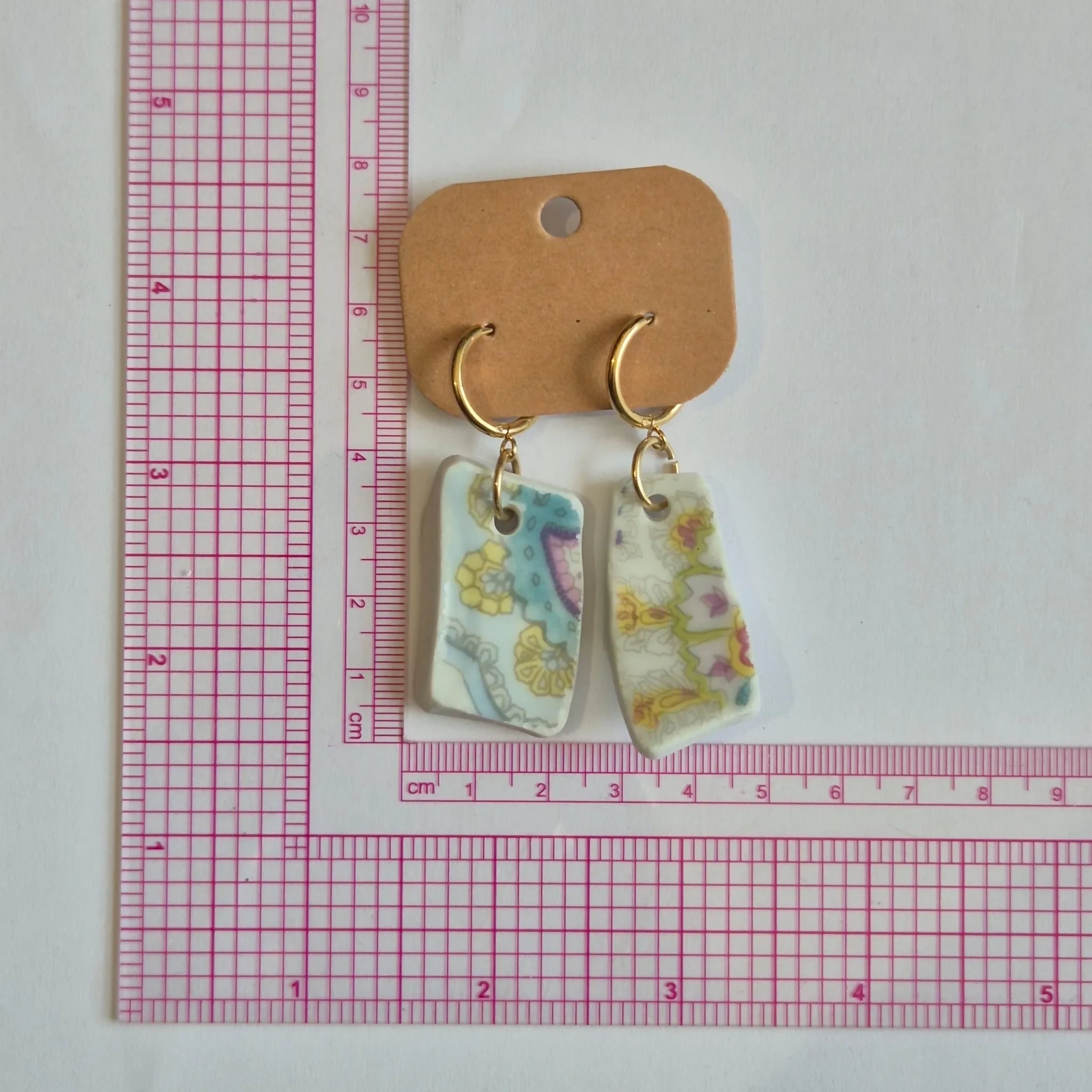 Recycled Ceramic Earring