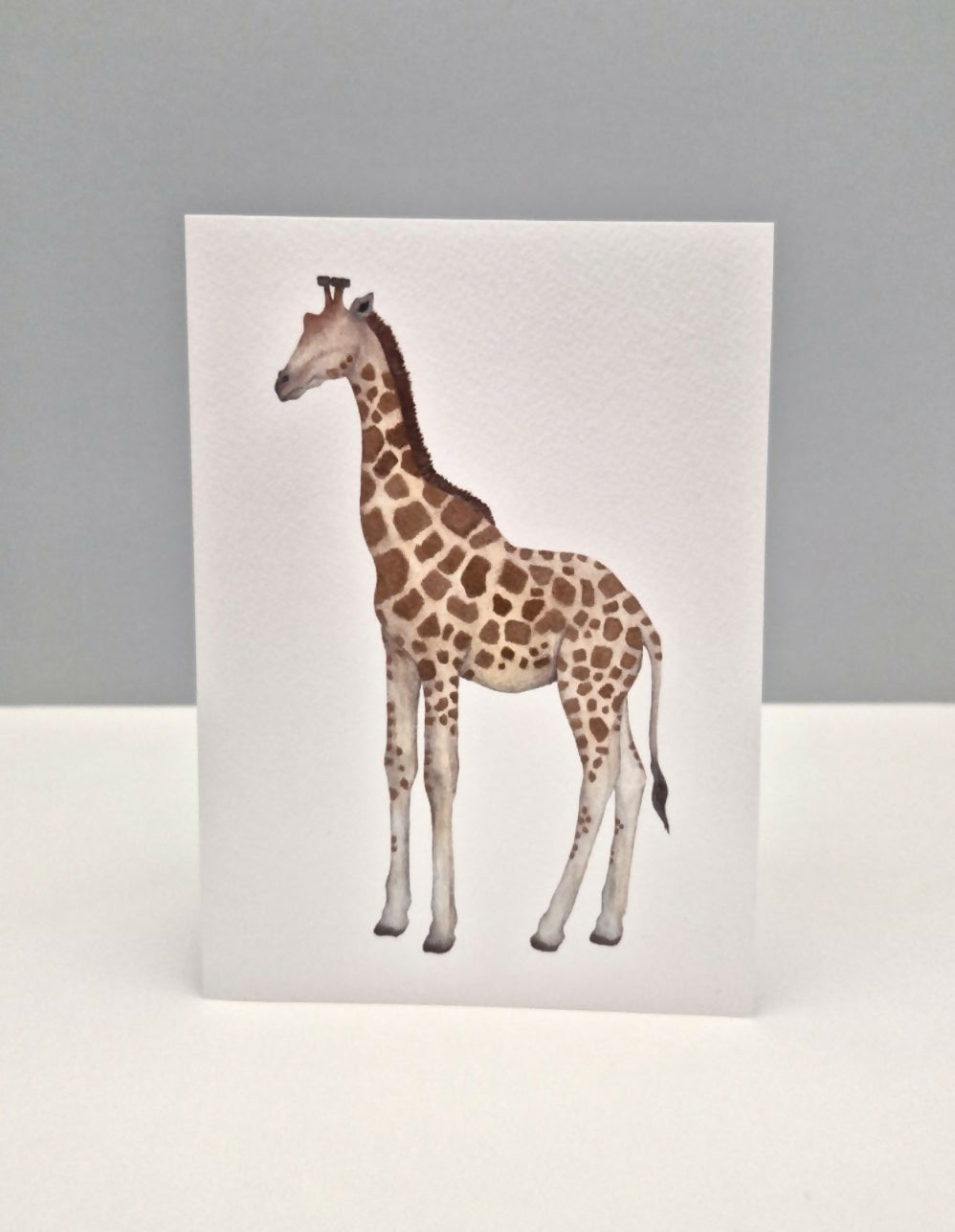 Giraffe Greeting Card
