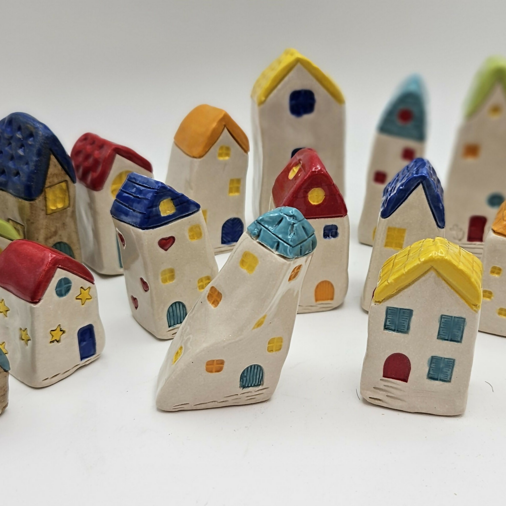 Tiny Ceramic Town House