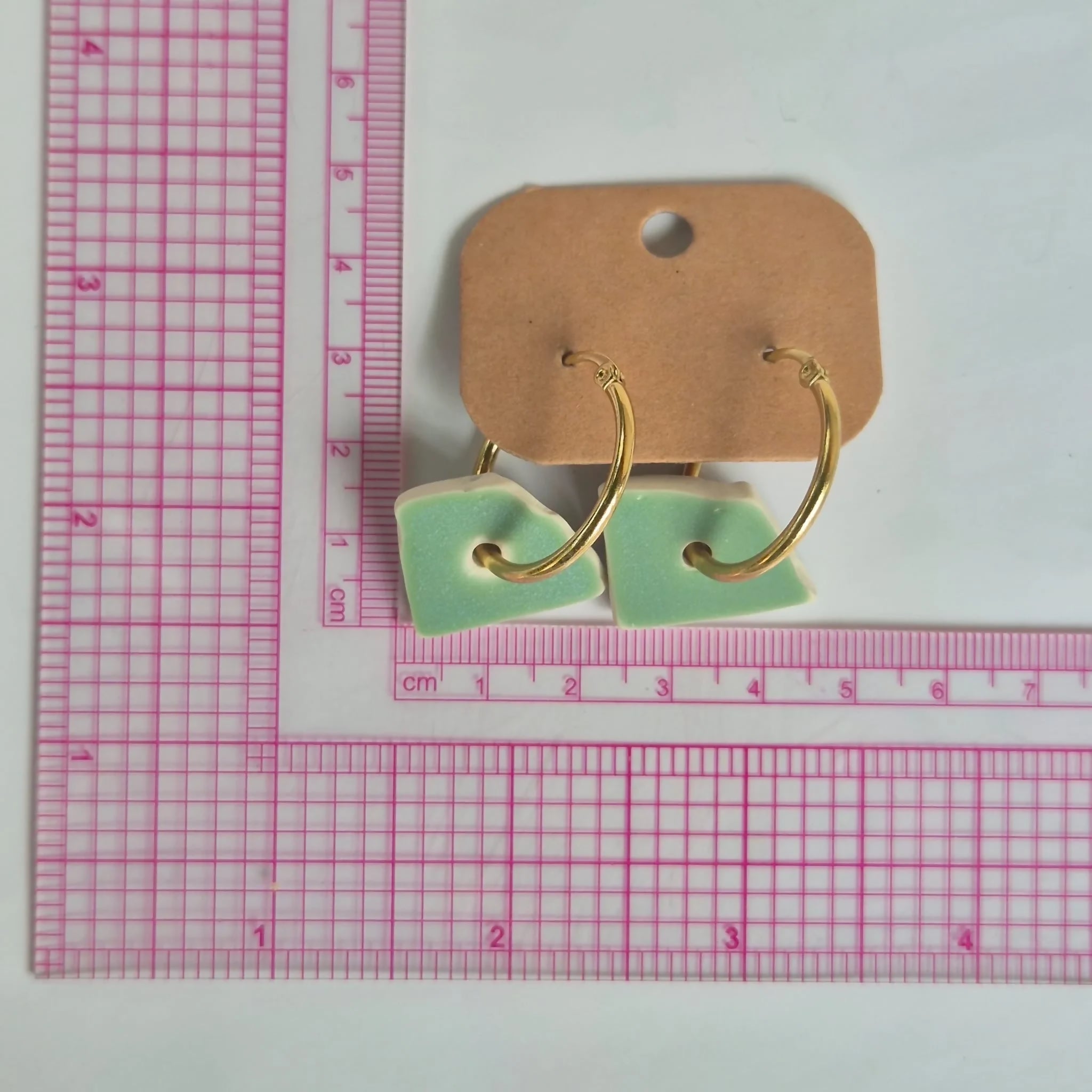 Recycled Ceramic Earring