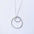 Sterling Silver Circles Necklace