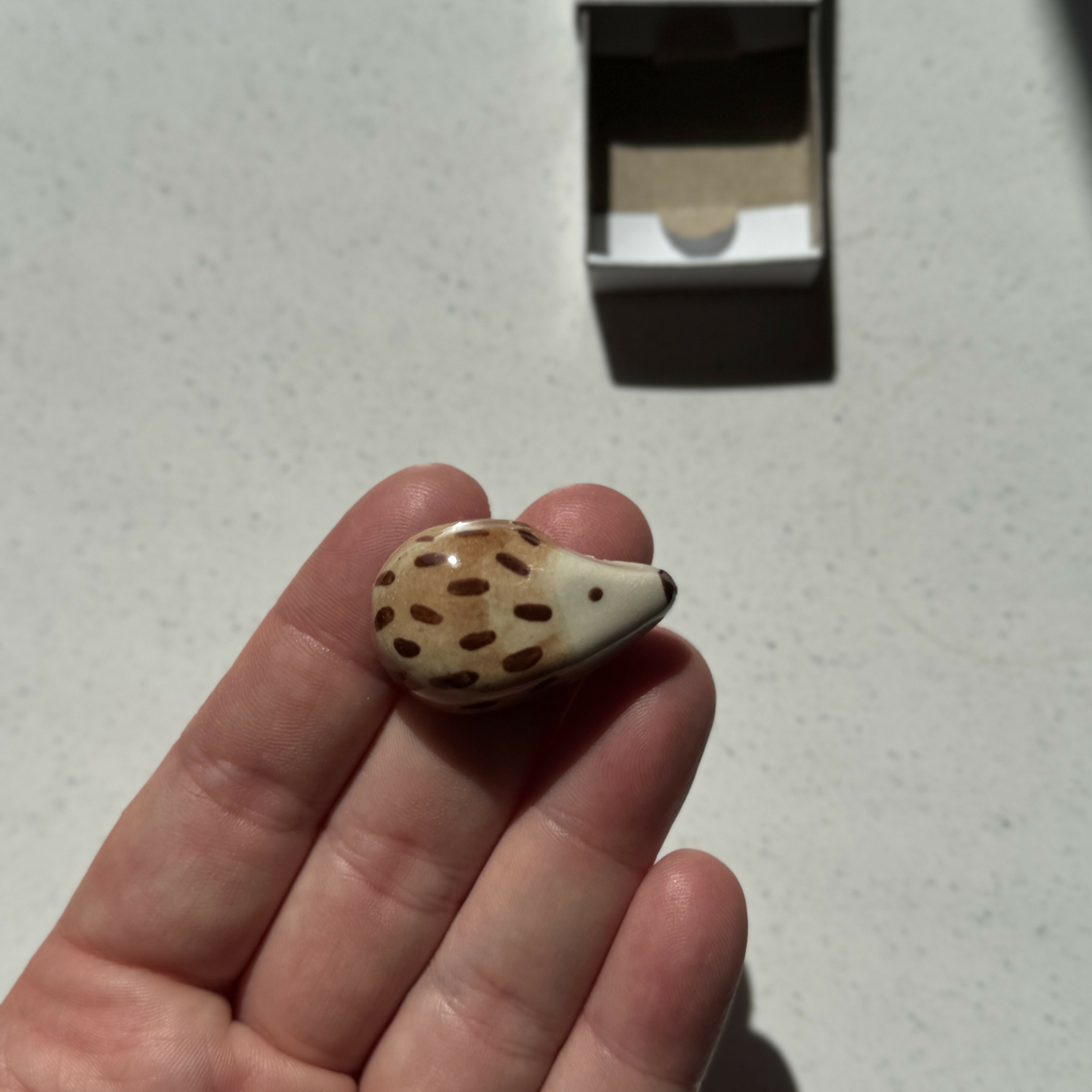 Matchbox Animals, Handmade Ceramic Tiny Animals