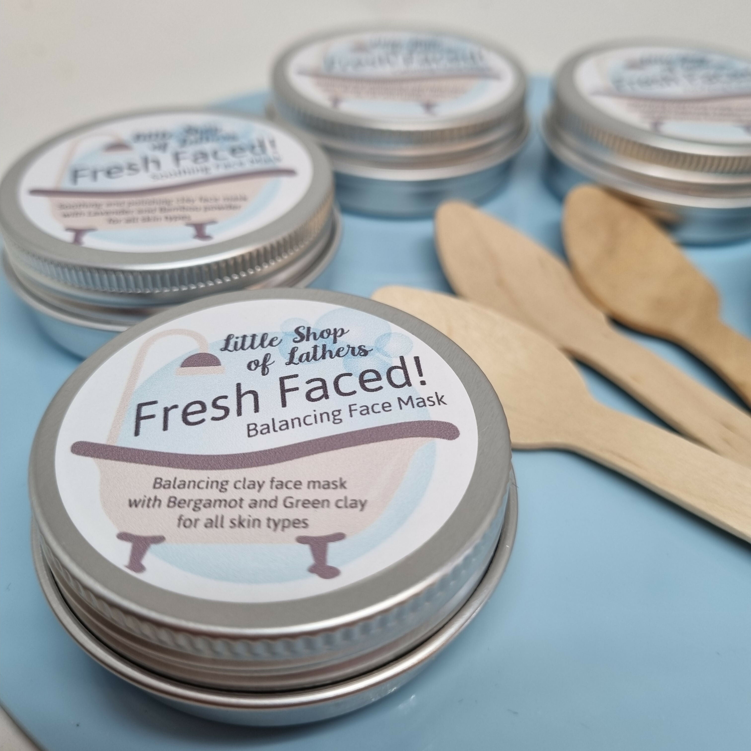 French Clay and Bergamot Essential Oil Face Mask - Balancing