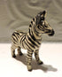Ceramic Zebra sculpture