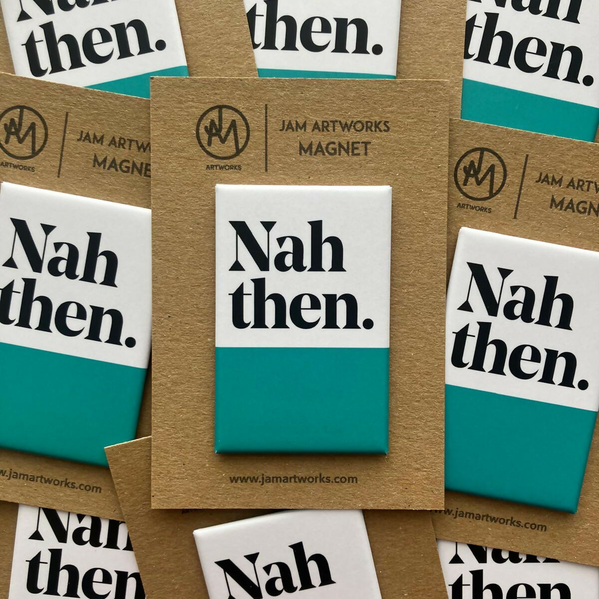 "Na then" Fridge Magnet