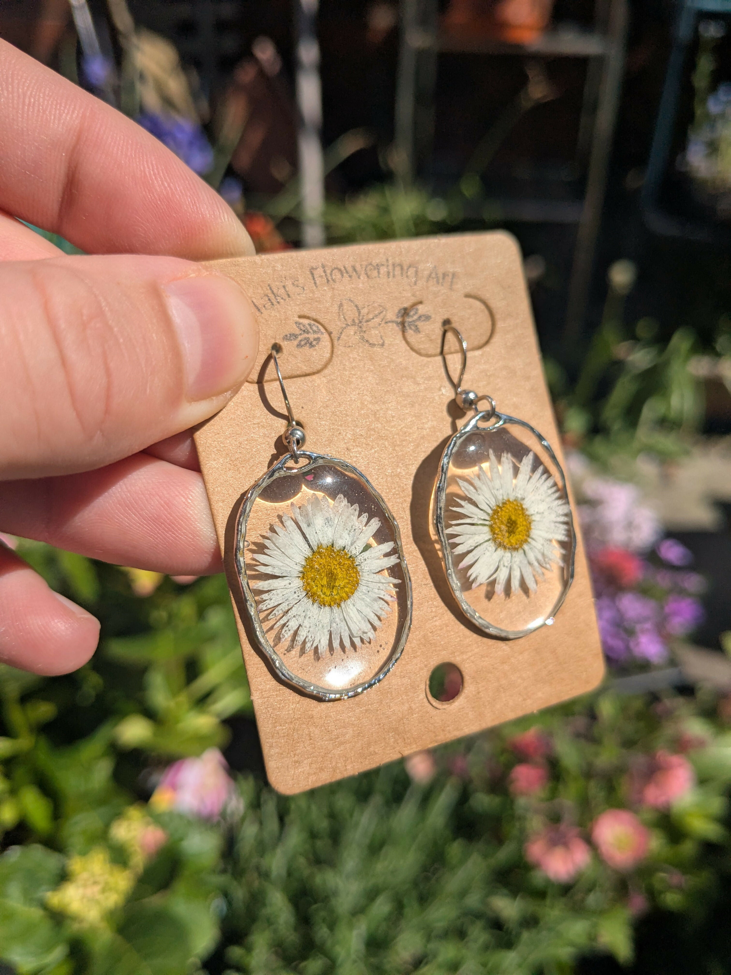 DAISY OVAL STAINLESS STEEL
