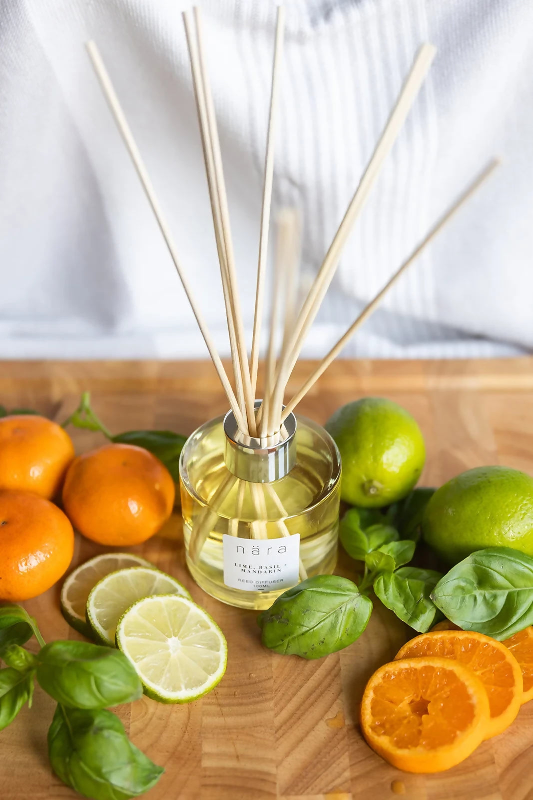 LIME + BASIL REED DIFFUSER - 10OML