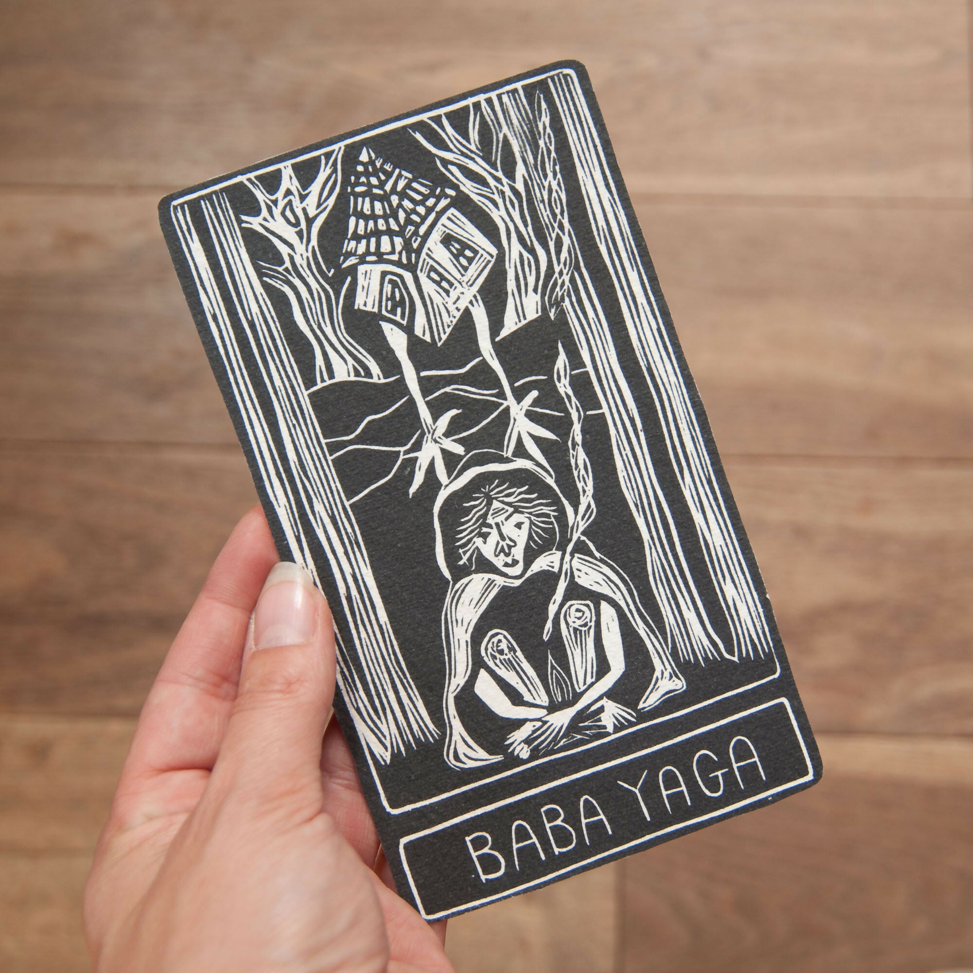 BABA YAGA GODDESS ALTAR CARD