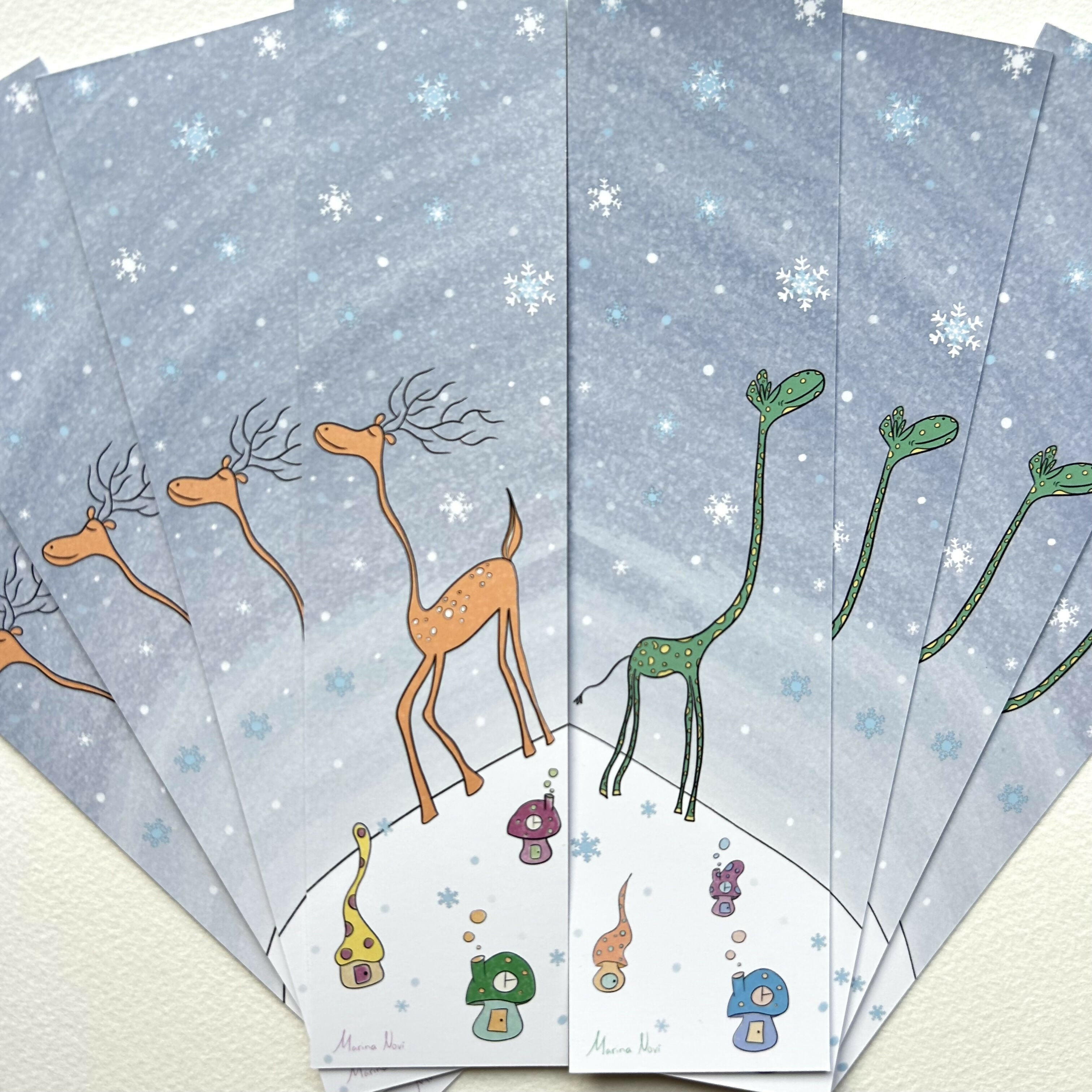 Winter Bookmarks