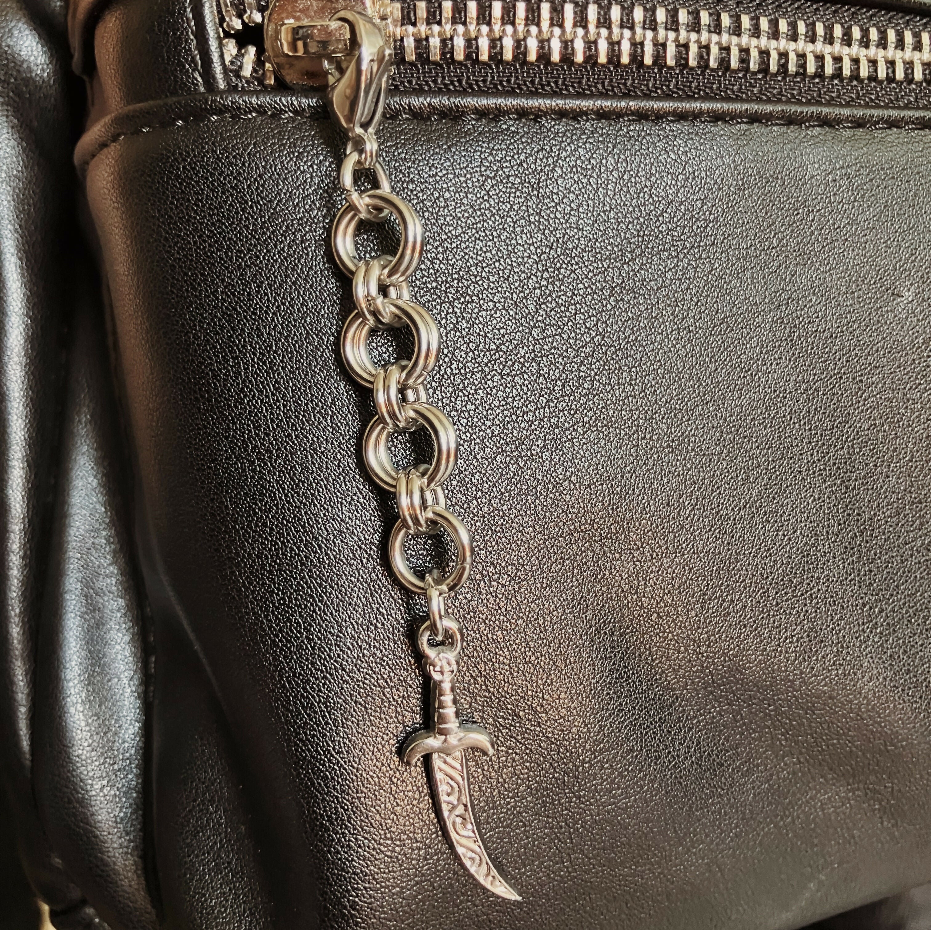 CHAINMAIL ZIP CLIPS - STAINLESS STEEL