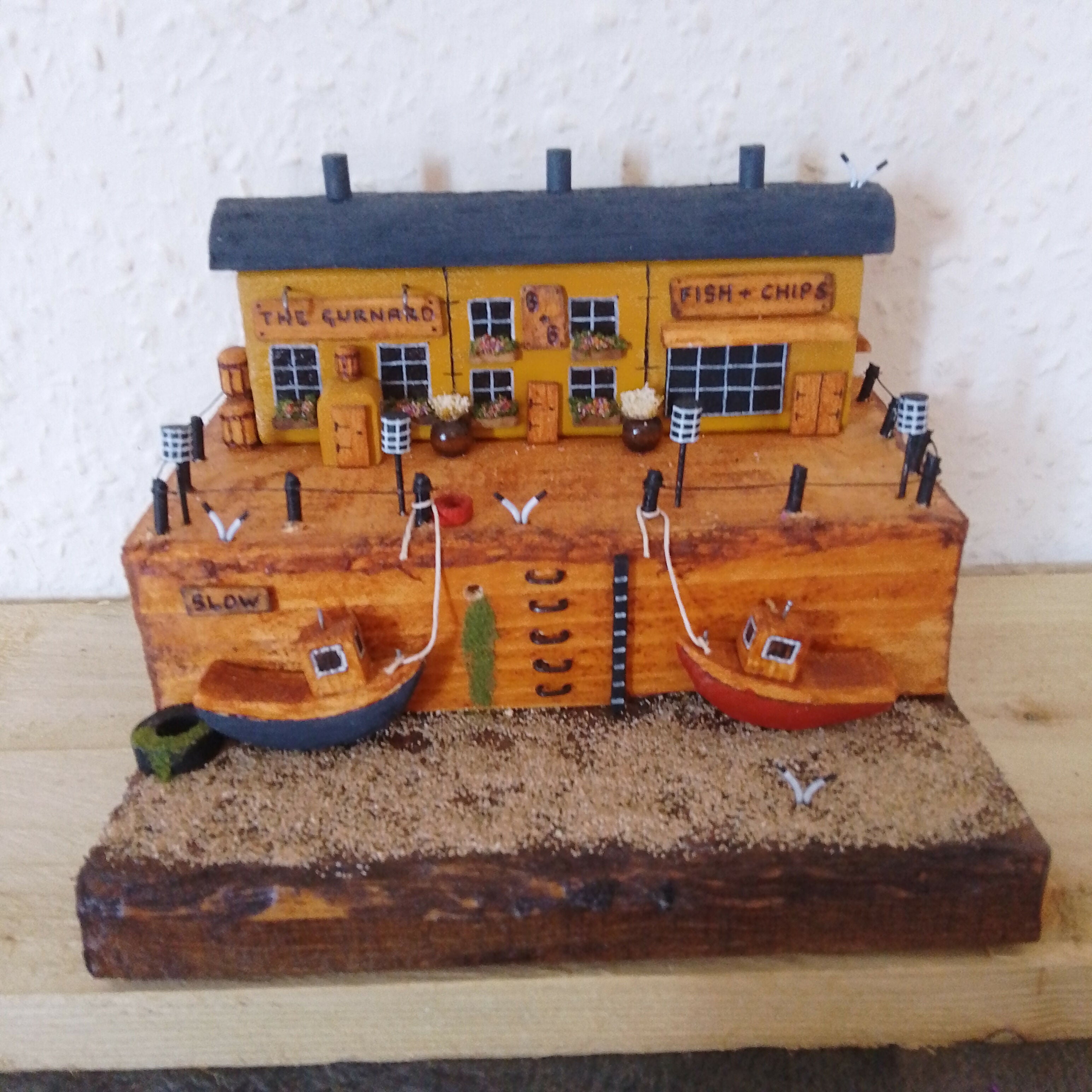 Rustic Harbour Scene