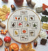 DIY embroidery kit for beginners - Fall stamps