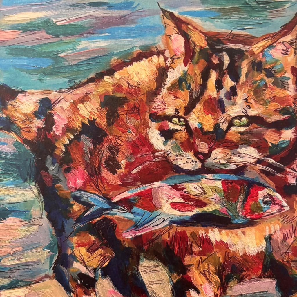 A4 Cat Print